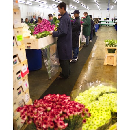 Durable Corp 2' X 40' Black Runner Mat Runner Mat 720R24BK